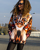 bluza z kapturem damska Damska Bluza Expres Zamek DR.CROW Owl 1