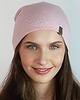 czapki dziecięce Ana Moroles, Czapka 100% merino, pudrowy róż 1
