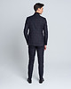 marynarki męskie Garnitur leonforte w kratę zielony slim fit 4