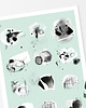 grafiki i ilustracje Autorska grafika Forms  XXI, mięta 2