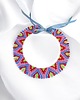 kolie Kolorowy naszyjnik z koralików handmade etno folk boho 4