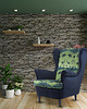 fotele Fotel uszak Richmond we wzory, kolorowy, patchwork, welurowy 7