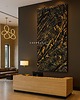 obrazy Efektowny duży obraz metaliczny abstrakcyjny płaskorzeźba 80x160cm 1