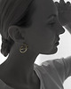 kolczyki pozłacane Kolczyki pozłacane ECLISS Double Hoops -GOLD 1
