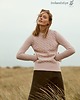 swetry damskie  irlandzki miękki sweter z kaszmirem 5