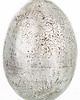 ozdoby wielkanocne Dekoracja - srebrne jajko z ceramiki 23,5x16 cm MONNI - II 3