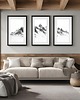 fotografia 3 PLAKATY góry galeria ścienna zdjęcia zimowe 5