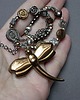kolie Copper /dragonfly/ - naszyjnik 4