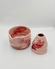 kubki Matcha SET pink/bordo 3