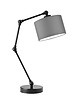 lampy stołowe Regulowana lampka biurkowa w kolorze czarnym ASMARA 7