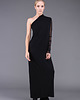 sukienki maxi damskie Marinha  assym dress 1
