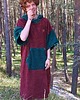 moda - inne Ponczo kąpielowe z bawełnianej frotte  MAROON MASTER 8