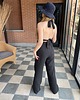 spodnie materiałowe damskie Spodnie Bali Black 2