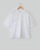 t-shirt damskie Koszulka oversize z kieszonką 1
