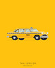 plakaty Taxi Driver - Checker Cab - plakat A2 1