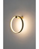 kinkiety Lampa Ścienna Kinkiet Ścienny Circle Złota 5