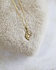 wisiory Tygrys mini amulet ze złoconego srebra 6