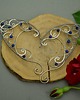 nausznice Nausznica zausznica uszy elfa lapis lazuli wire wrapping 5
