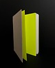 notatniki i albumy Notes gładki z gumką-piórnikiem Fluo Yellow 3