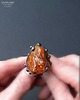 pierścionki - różne Bursztynowy unikat na palcu spektakularny pierścień handmade PREZENT z klasą 6