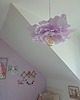 lampy do pokoju dziecka Lampa wisząca Kwiat PIWONIA liliowa, jasno-fioletowa 2