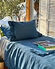 pościel Komplet poszewek z lnu w kolorze denim blue 2