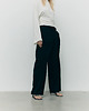 spodnie materiałowe damskie Spodnie Asymmetry Black 4