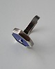 pierścionki srebrne -lapis lazuli geometrycznie- 3