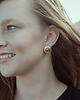 kolczyki srebrne Kolczyki srebrne LABEL AMBER - satin silver earrings 4