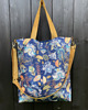 torby na ramię Torba na ramię XL - print jesienne kwiaty 2