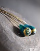 kolczyki wire wrapping balanus - muszla paua 1