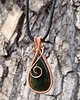 wisiory Leśna księżniczka - wisior wirewrapping 2