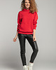 bluza z kapturem damska Bluza z kapturem COOLEST MOM EVER red 1