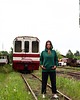 bluza z kapturem damska HOODIE Bottle Green Haft 4