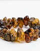bransoletki z kamieni naturalnych Surowa bransoleta z bursztynu bałtyckiego - naturalny bursztyn 3