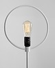 lampy stołowe Lampa stołowa metalowa koło Bullet Table - biała 2