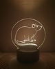 dekoracje świetlne Lampka LED szczur 6