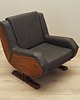 fotele Fotel skórzany, włoski design, lata 70, produkcja: Włochy 4