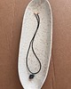 wisiory Handmade naszyjnik z koralików z plecionym owocem fioletową jeżyną 1