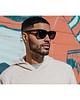 okulary damskie Czarne okulary przeciwsłoneczne Piano Black Songbirds 5