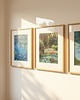 plakaty Plakaty dekoracyjne, ogród Monet, lilie wodne, nenufary 1