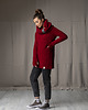 swetry damskie  Sweter Boucle Czerwony 8