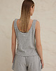 topy damskie Top DEMI gray terry 2