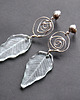 kolczyki wire wrapping liście 3