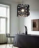 lampy wiszące LAMPA KEIKO czarna glamour róże duża 6