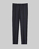 spodnie męskie Eleganckie spodnie męskie naro granatowy w kratę slim fit 170 94 1