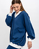 bluza bez kaptura damska Bluza ,,COMFORT" Denim 3