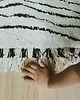 dywany Dywan bawełniany dla dzieci Czarne nuty, interaktywny 120x160 cm, do prania w 3