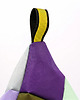 pufy do siedzenia Pufa kolorowa patchwork Ovni Long, leżanka wypełniona granulatem 6