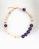 korale Naszyjnik Ametyst w opalach 2